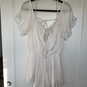 Free People white romper